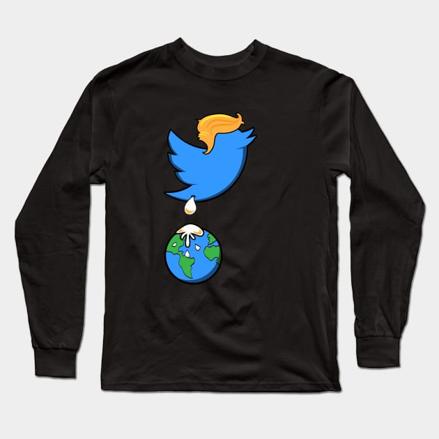 Trump Dump Long Sleeve T-Shirt by atomguy